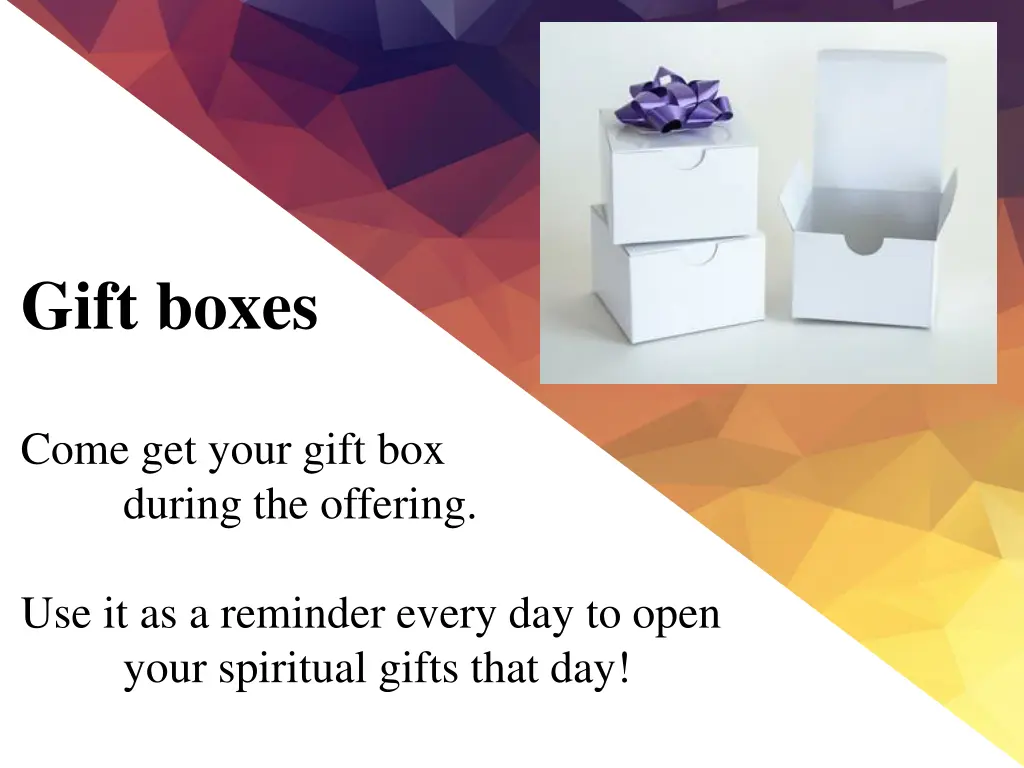 gift boxes