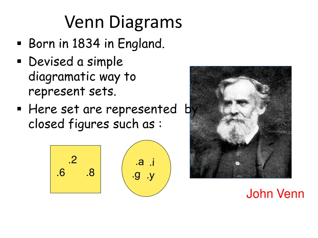 venn diagrams born in 1834 in england devised