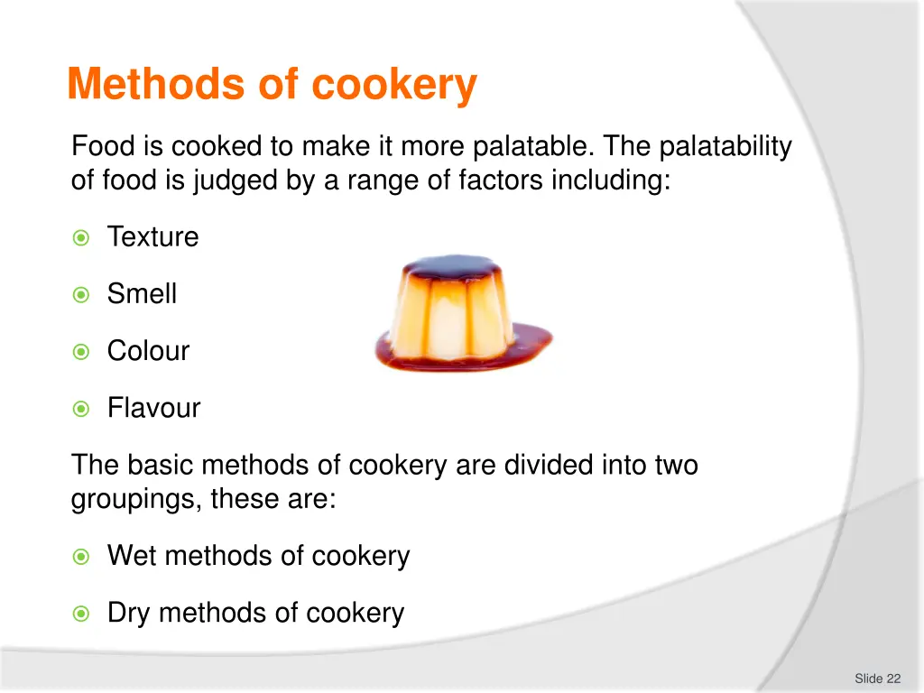 methods of cookery