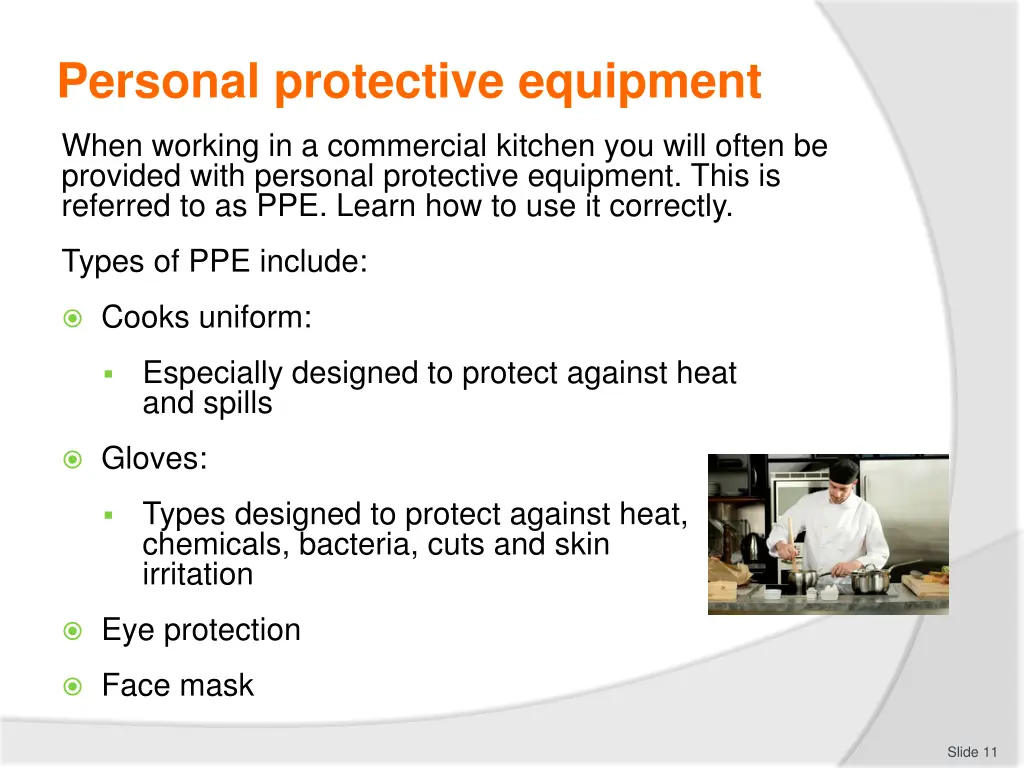 personal protective equipment