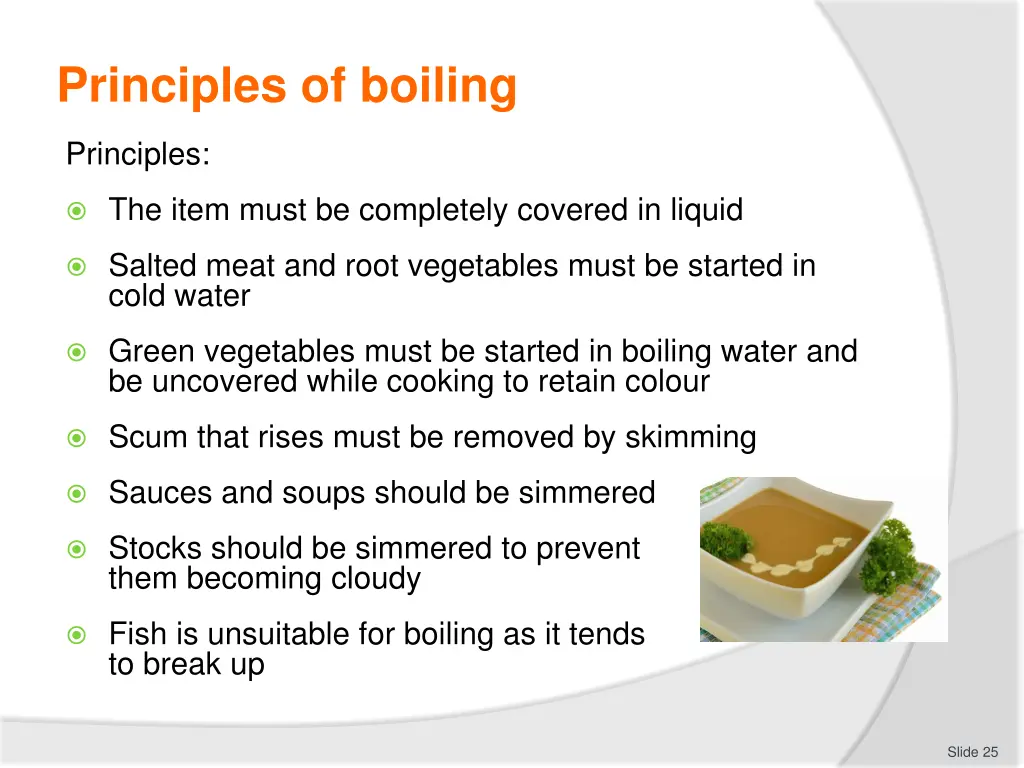 principles of boiling