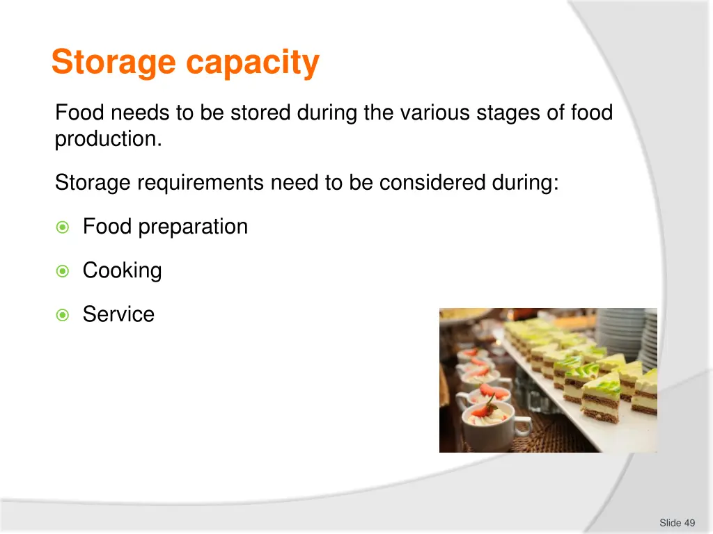 storage capacity