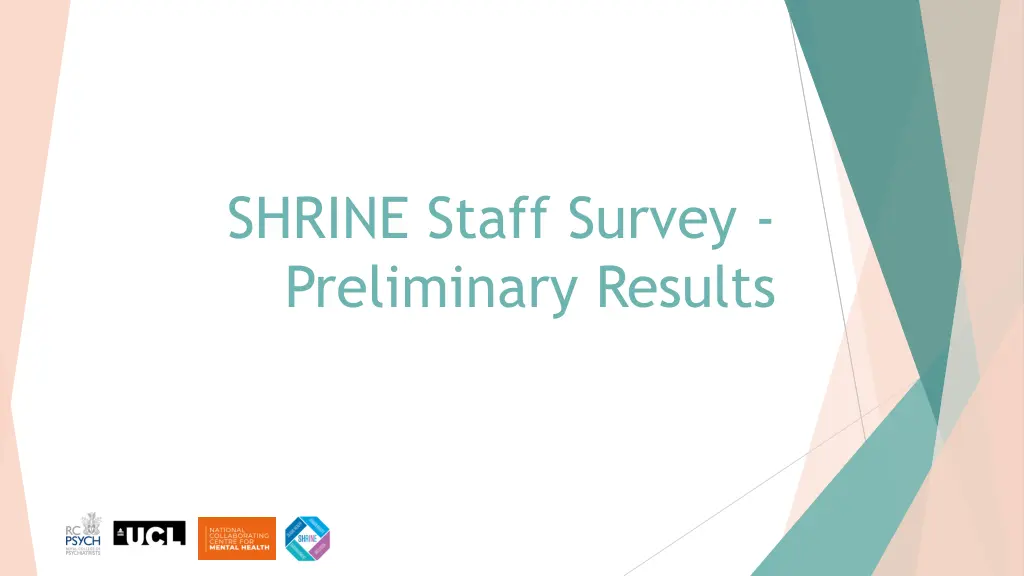 shrine staff survey preliminary results