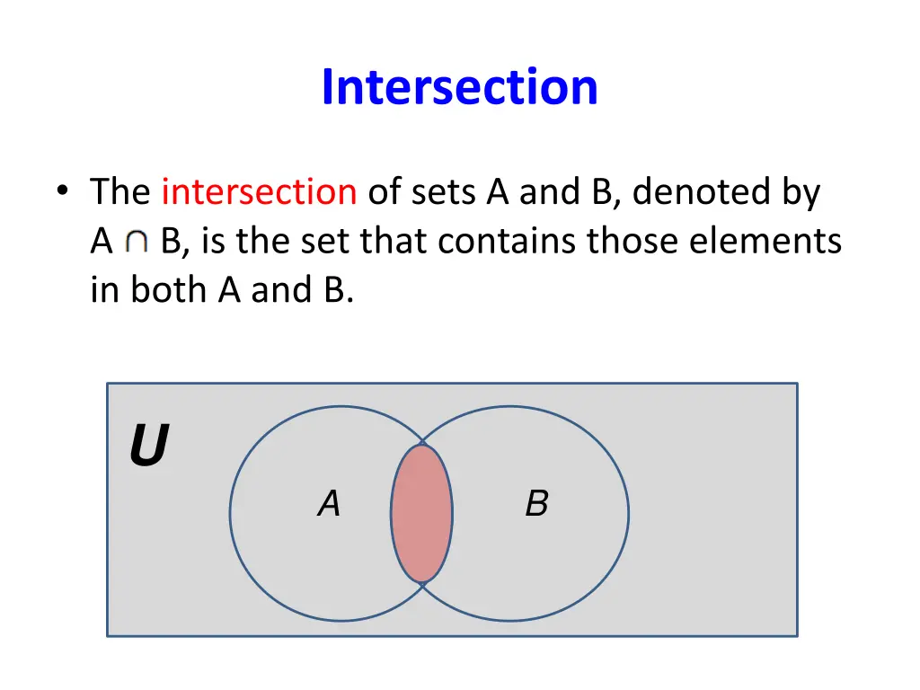 intersection