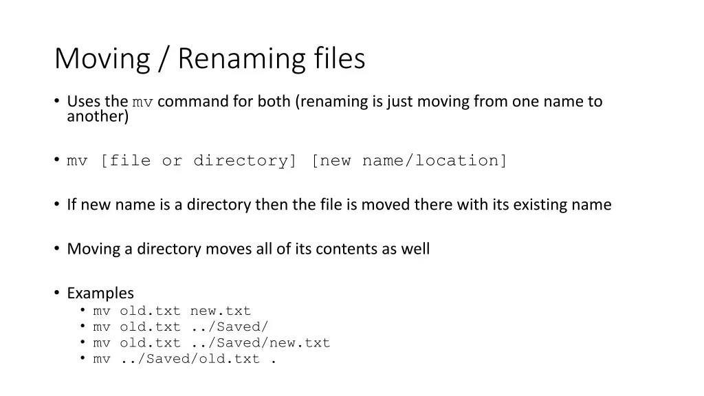 moving renaming files