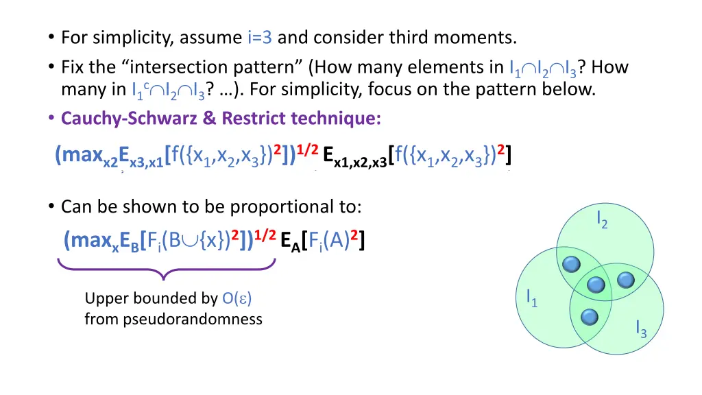 for simplicity assume i 3 and consider third