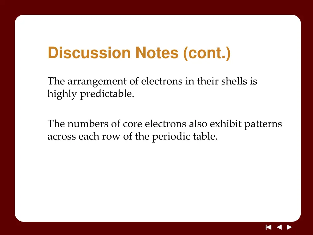 discussion notes cont 2