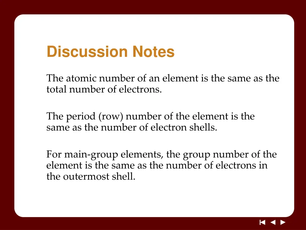 discussion notes