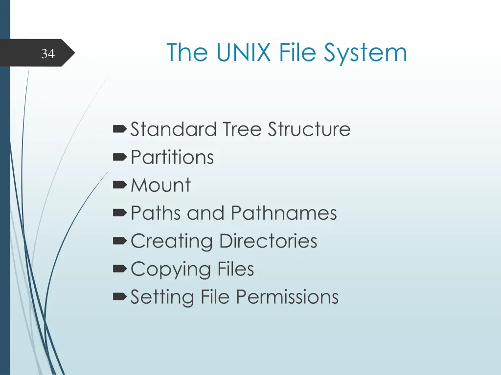 the unix file system