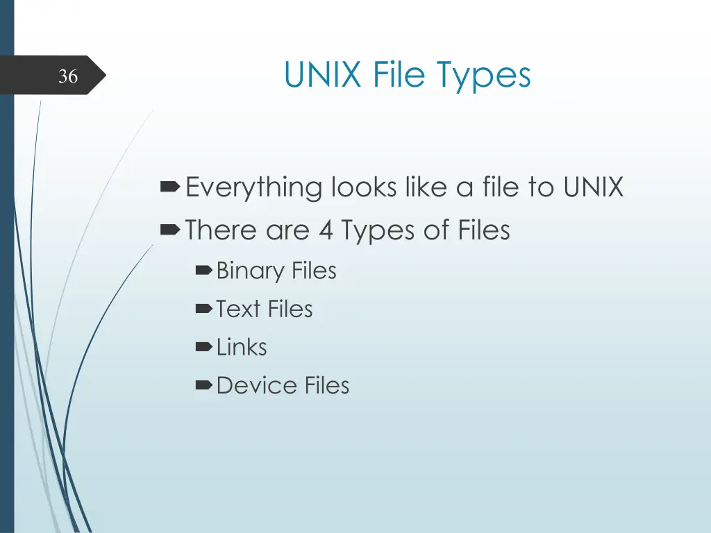 unix file types