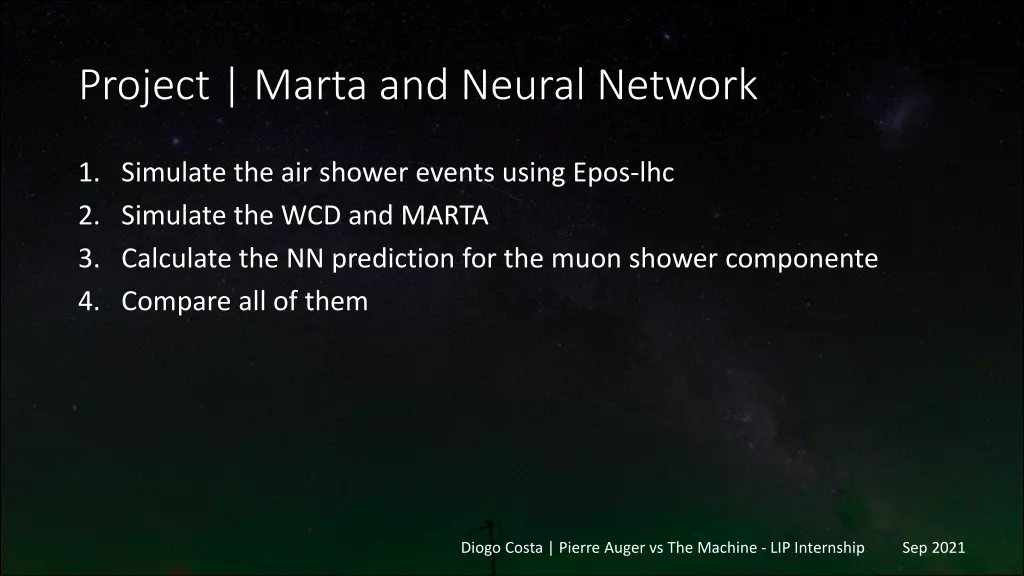 project marta and neural network