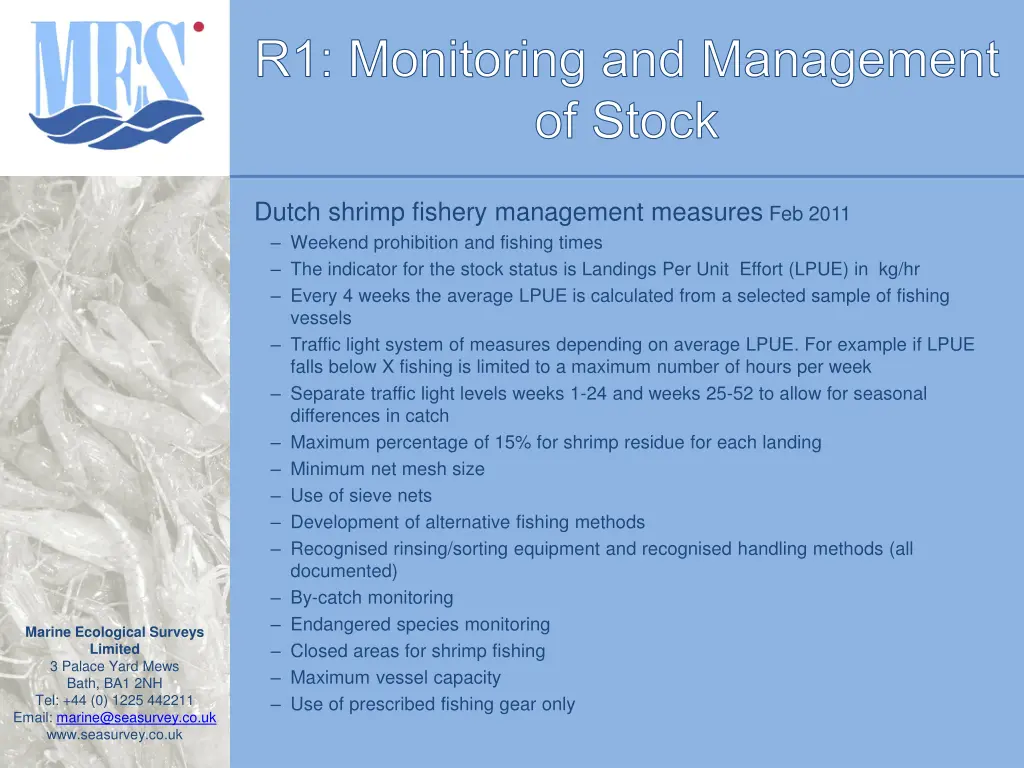 r1 monitoring and management of stock 5