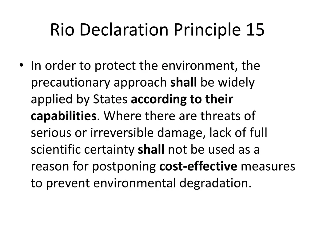 rio declaration principle 15