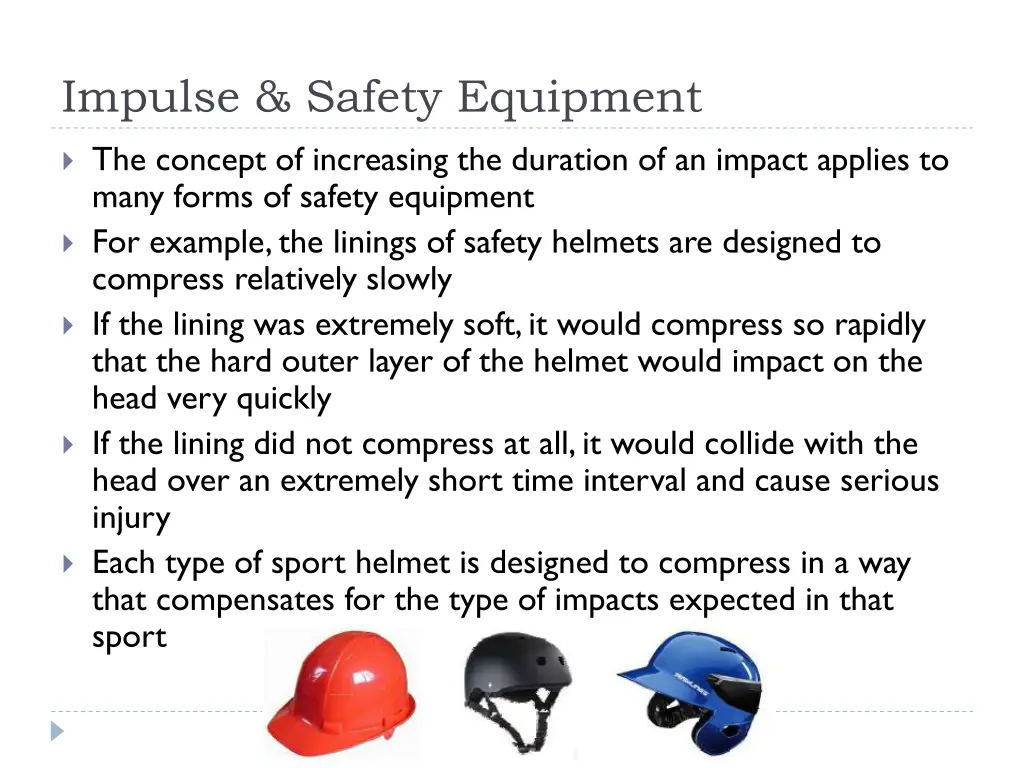 impulse safety equipment