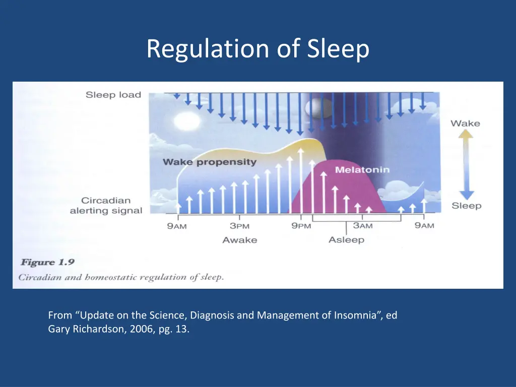 regulation of sleep