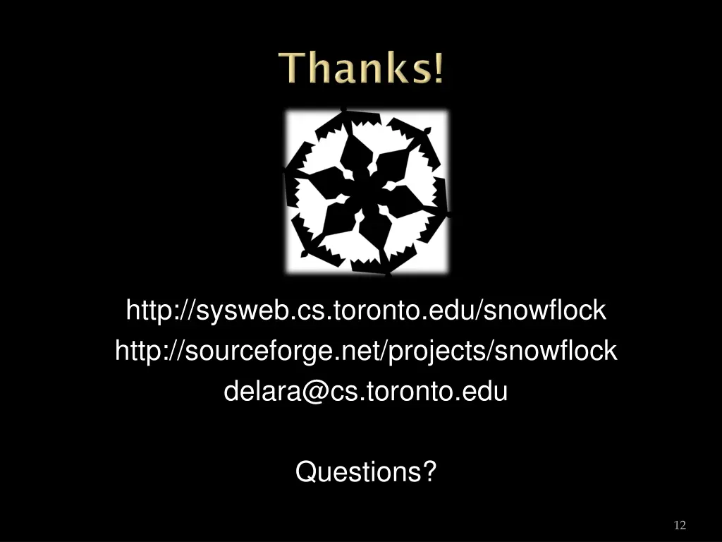 http sysweb cs toronto edu snowflock http