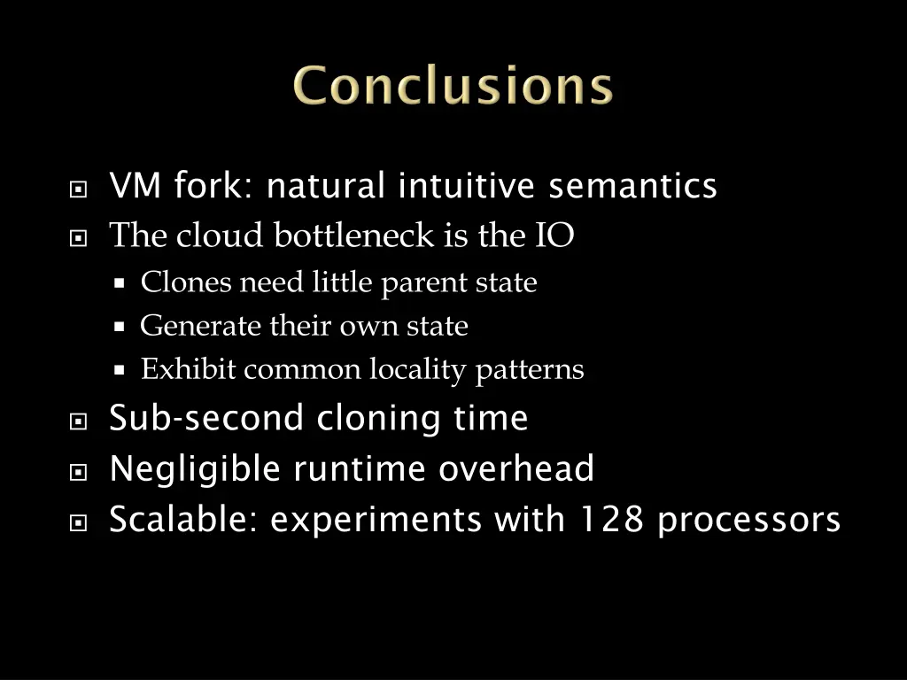 vm fork natural intuitive semantics the cloud