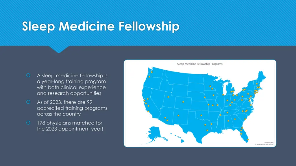 sleep medicine fellowship