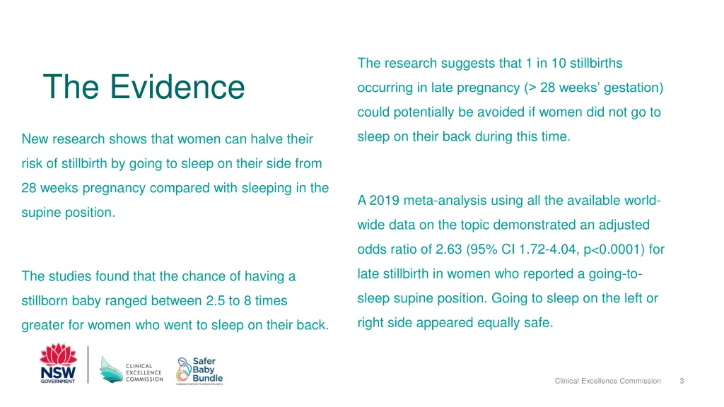 the research suggests that 1 in 10 stillbirths