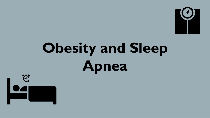 obesity and sleep apnea