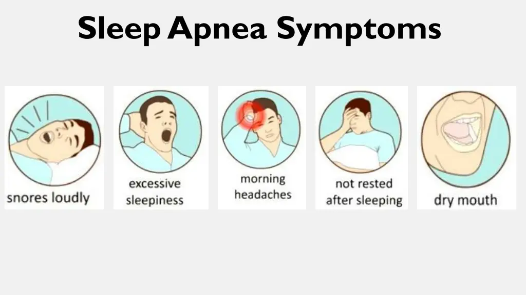 sleep apnea symptoms