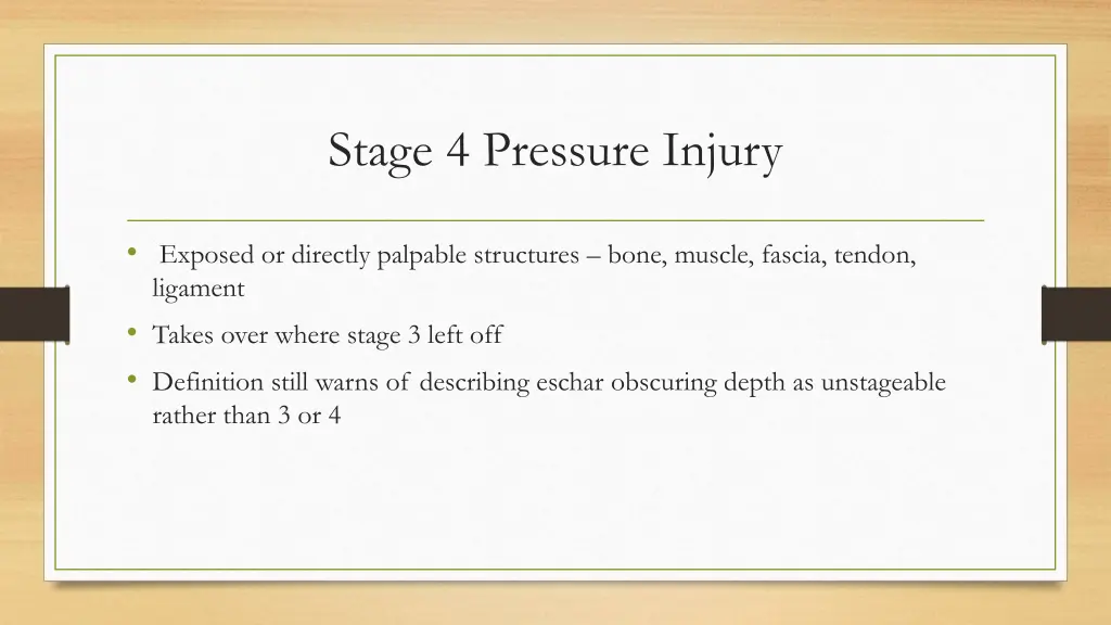 stage 4 pressure injury