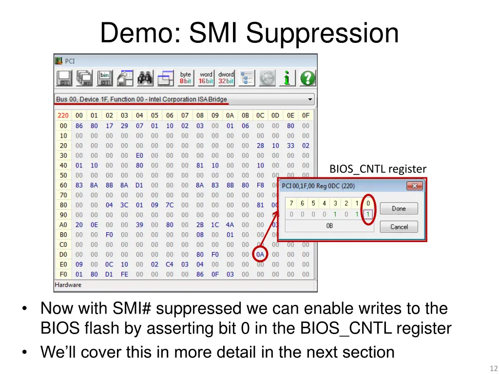 demo smi suppression 5