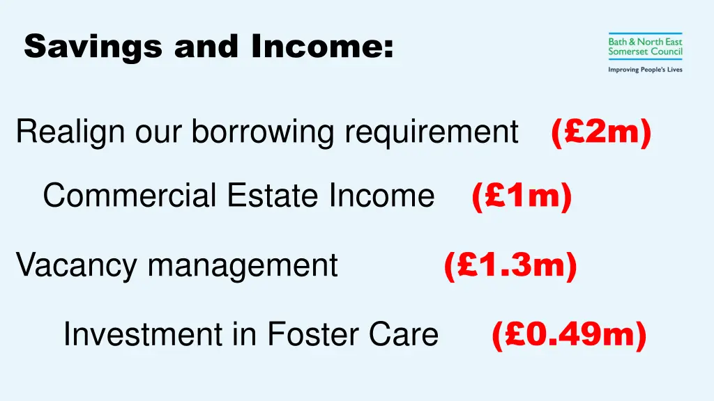 savings and income 1