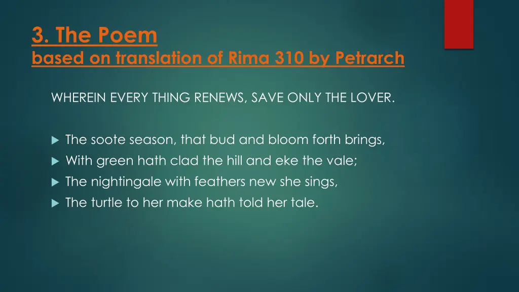 3 the poem based on translation of rima