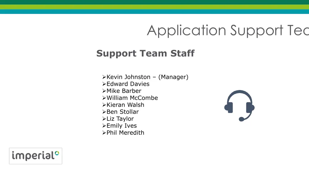 application support team 1