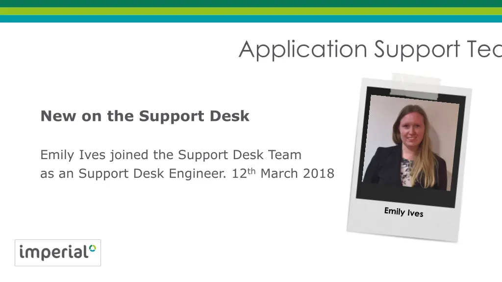 application support team