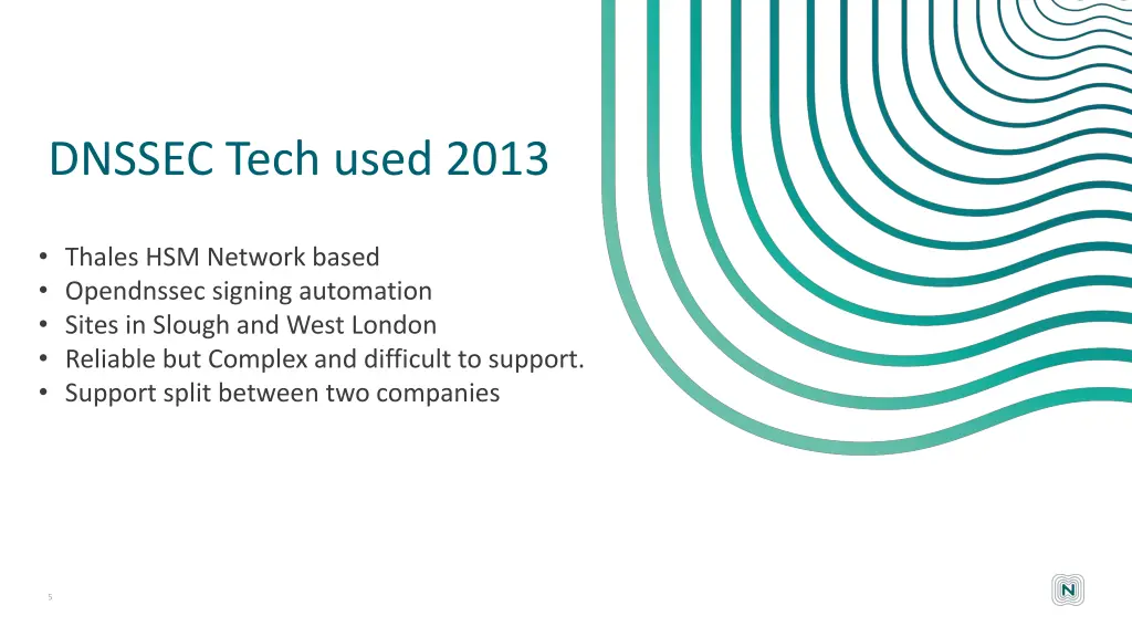 dnssec tech used 2013