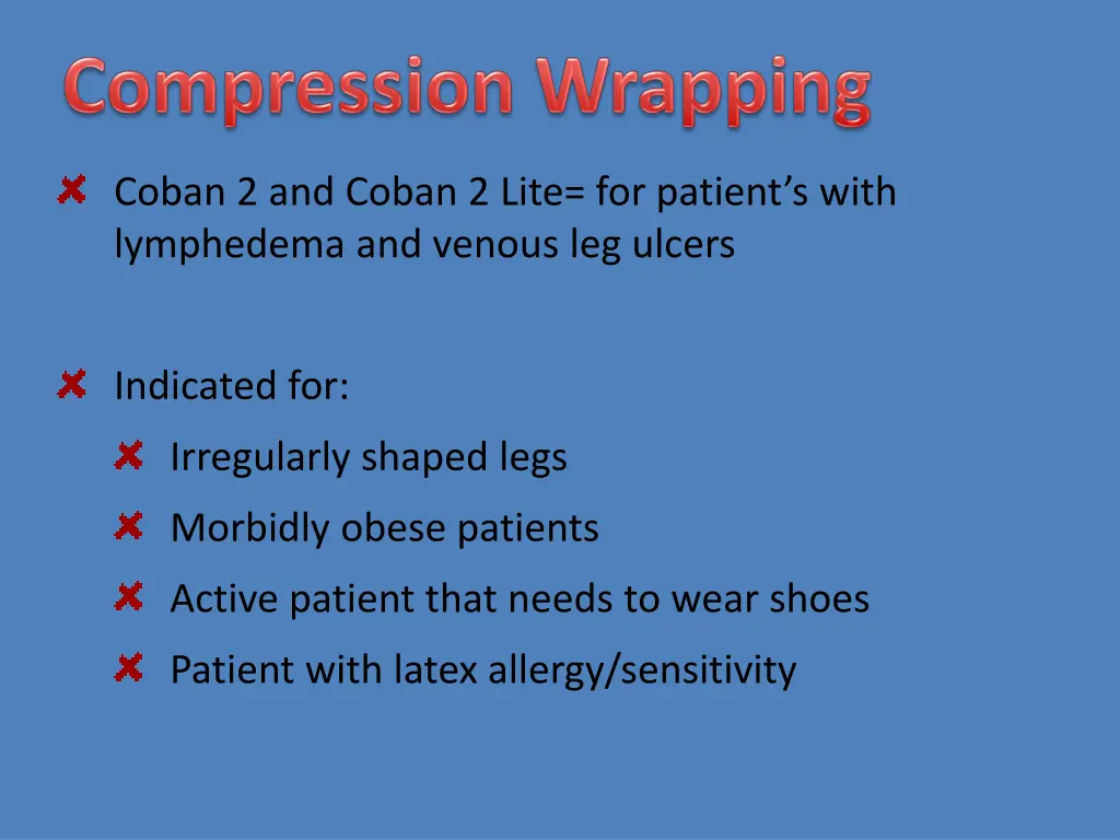 coban 2 and coban 2 lite for patient s with