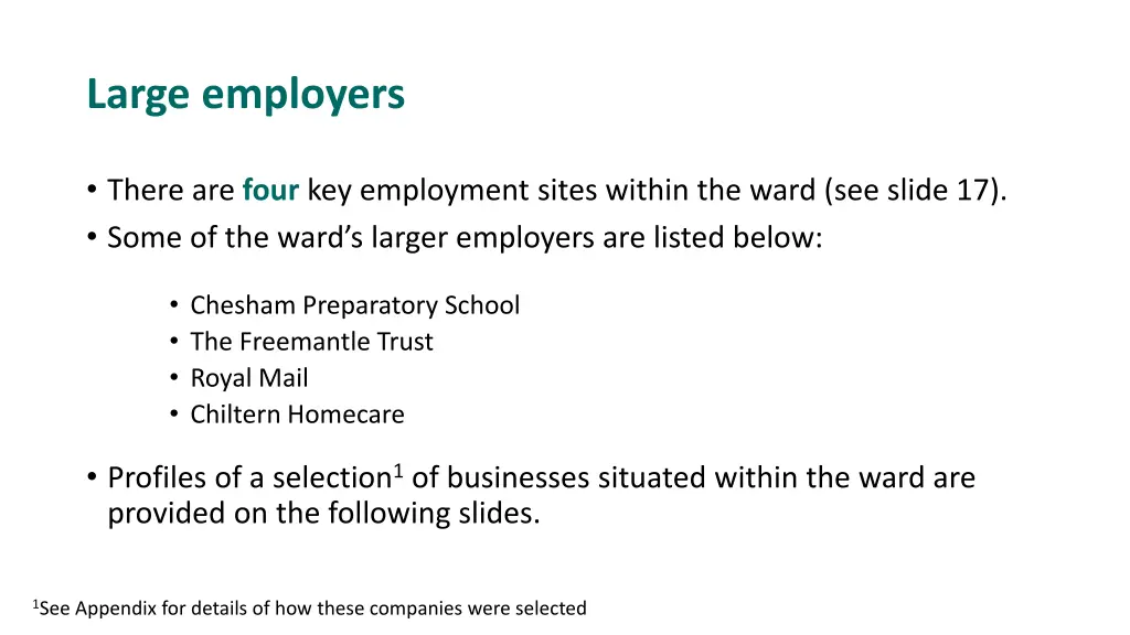 large employers