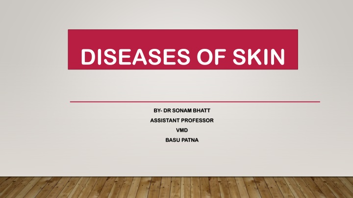 diseases of skin