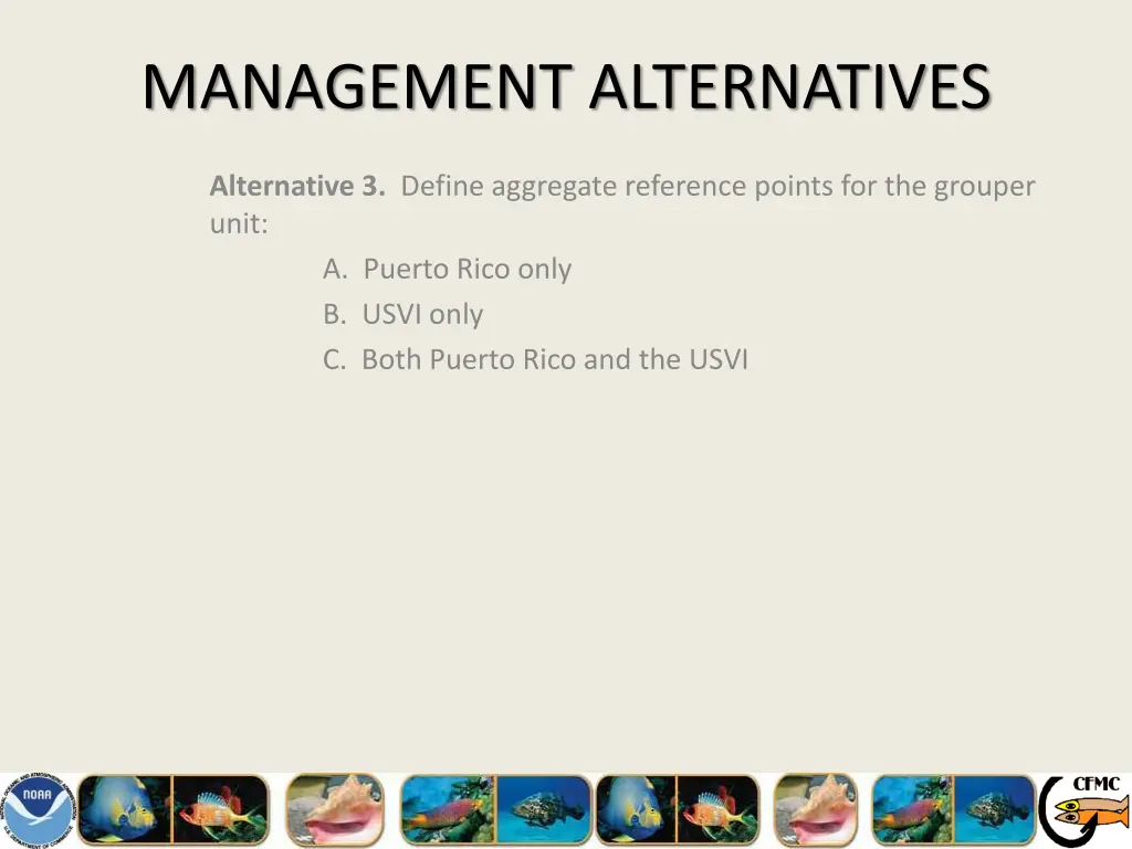 management alternatives 10