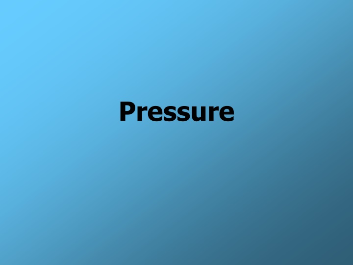 pressure