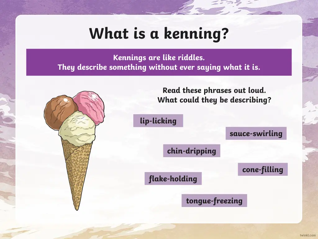 what is a kenning