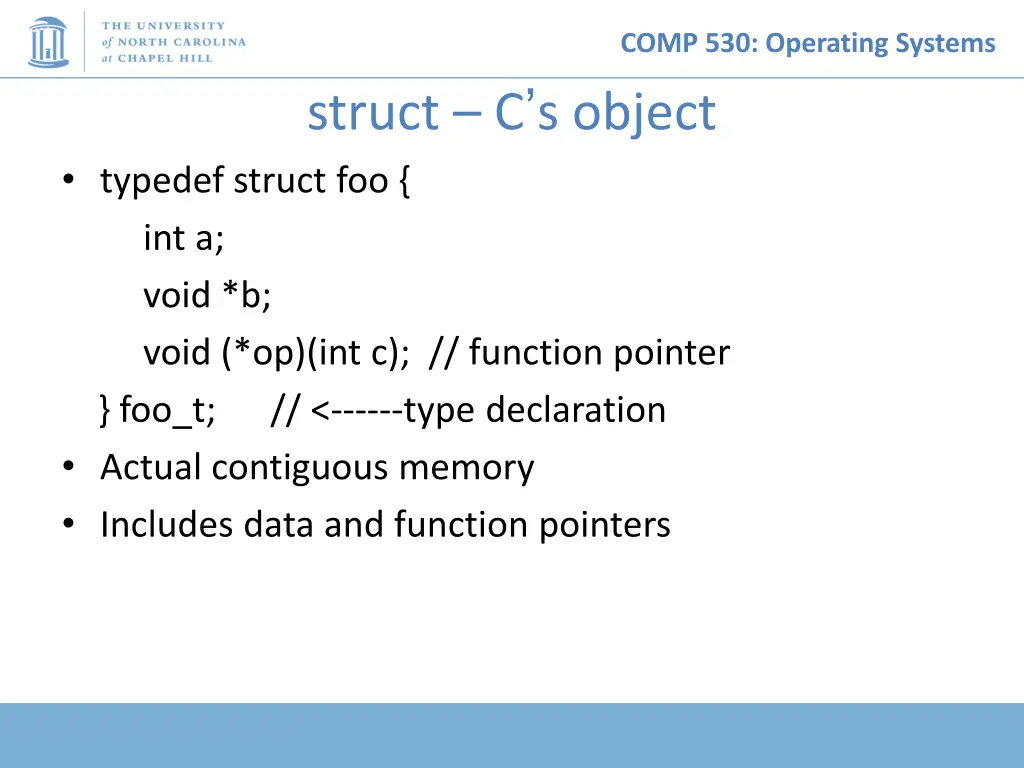 comp 530 operating systems 2