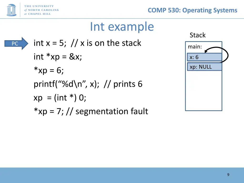 comp 530 operating systems 8