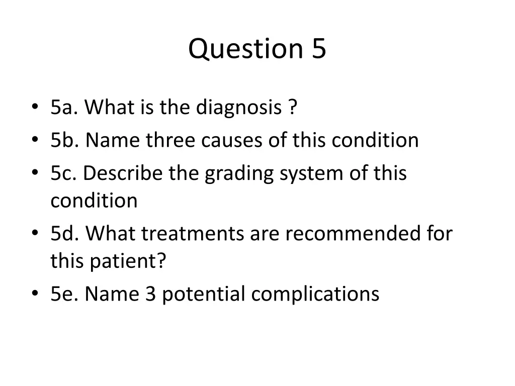 question 5 1