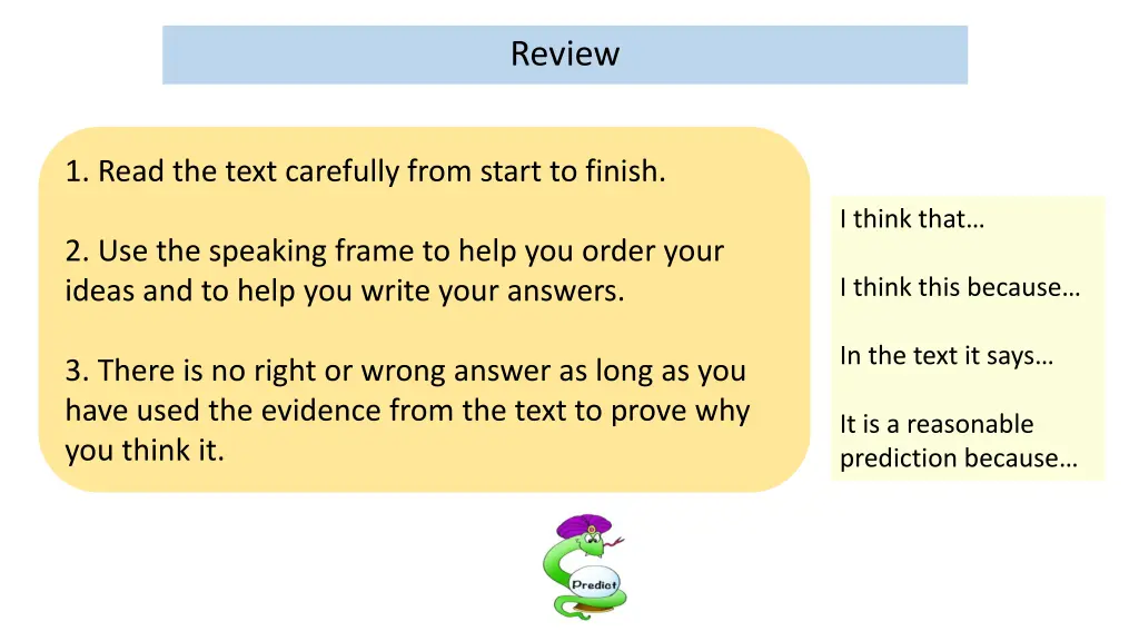 review