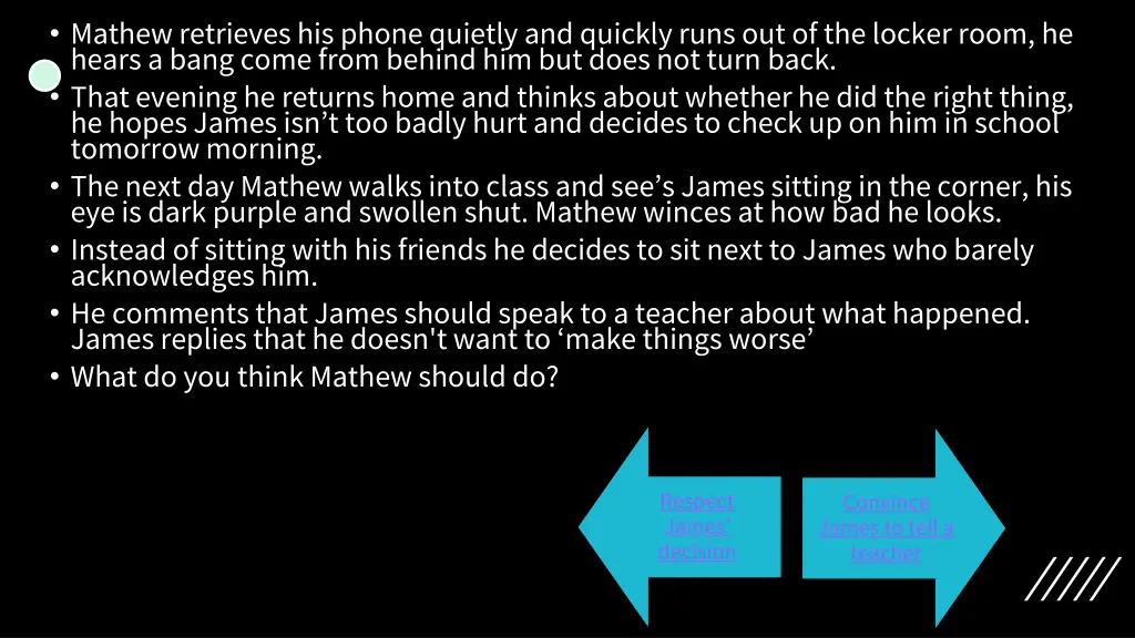 mathew retrieves his phone quietly and quickly