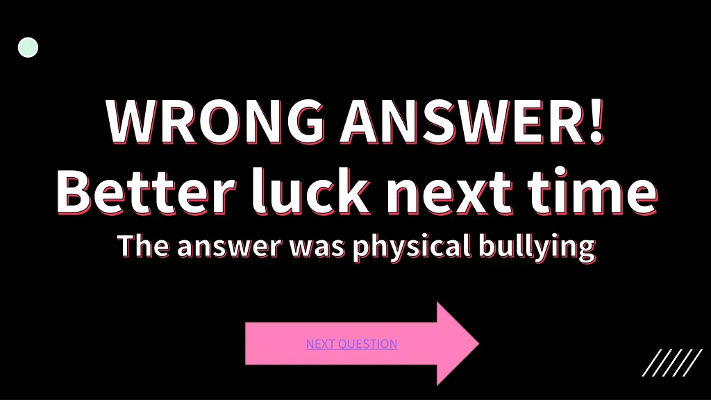 wrong answer better luck next time the answer 1