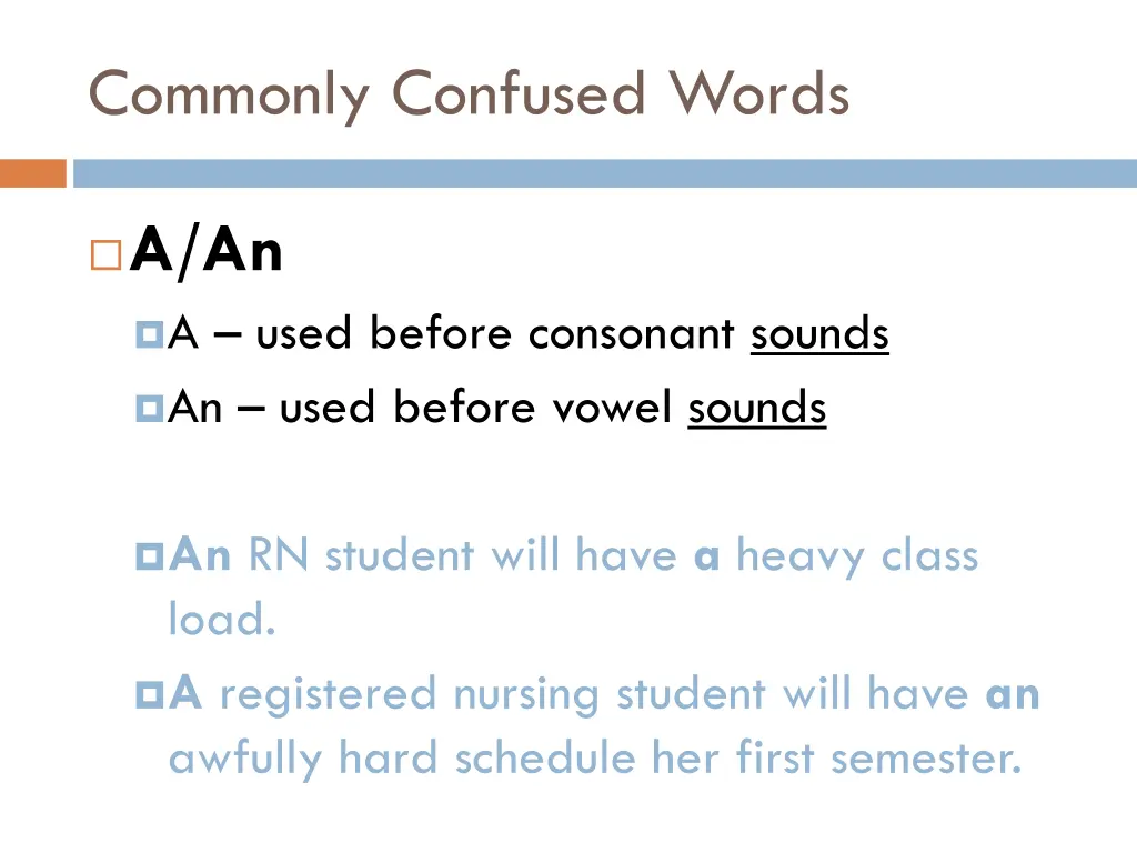 commonly confused words 12