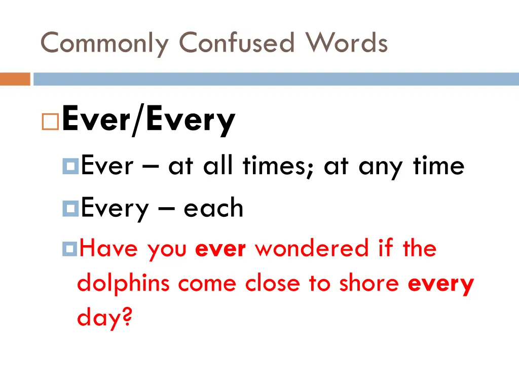 commonly confused words 13