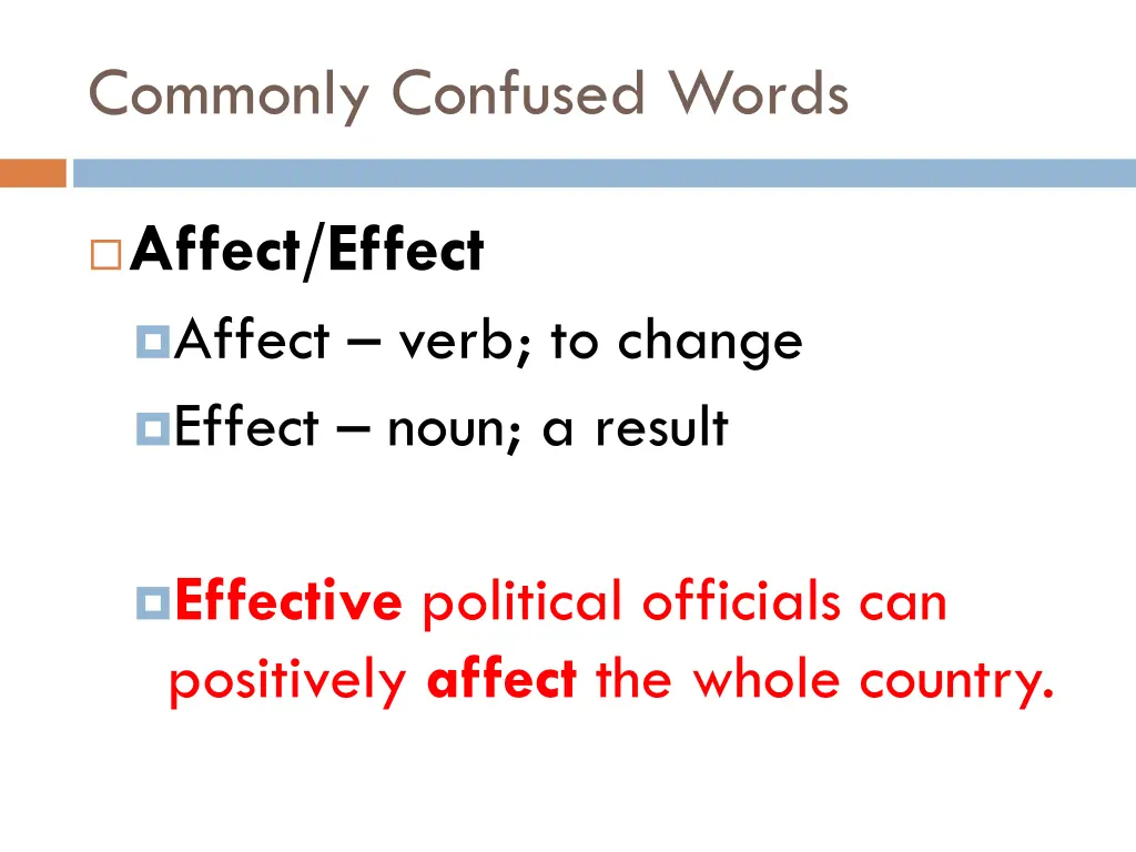 commonly confused words 2