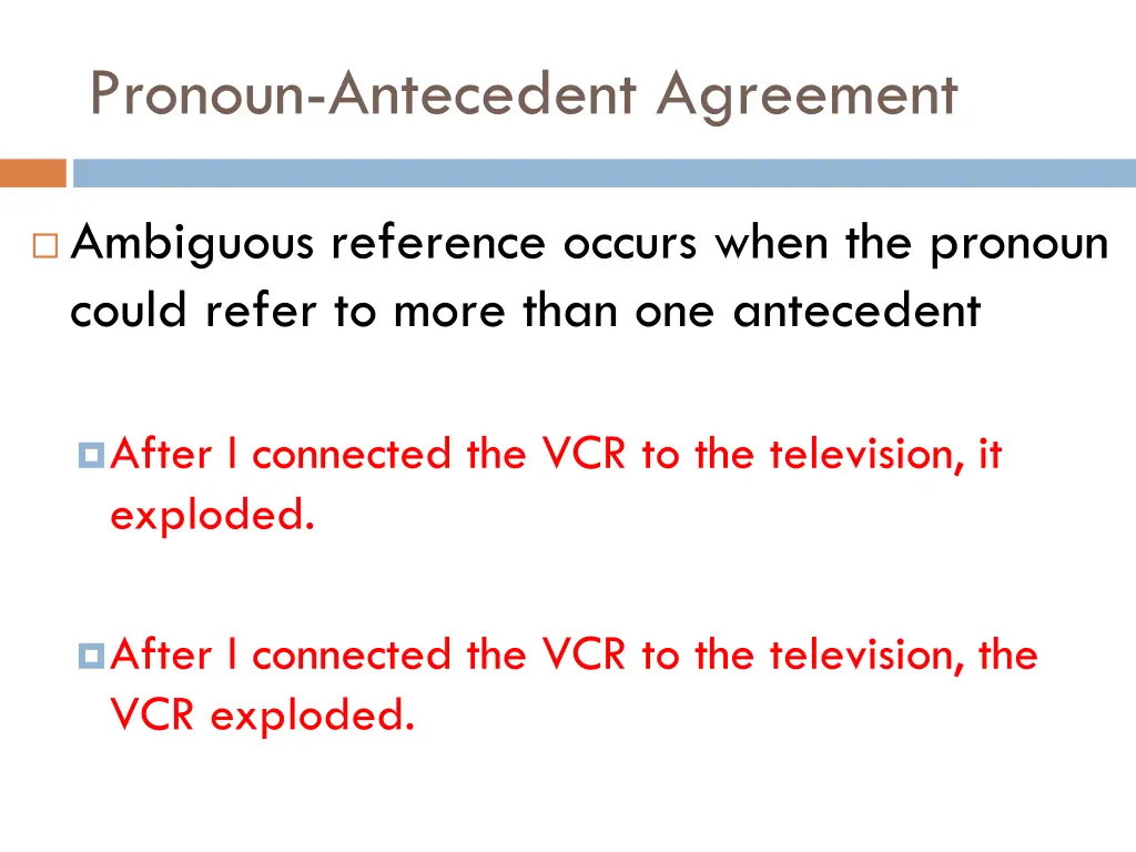 pronoun antecedent agreement 5