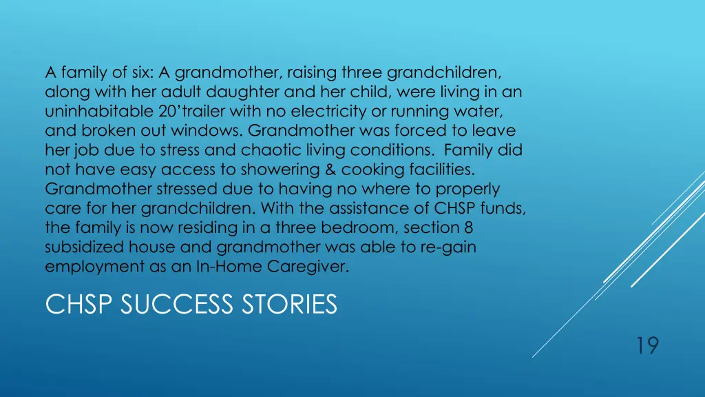 a family of six a grandmother raising three