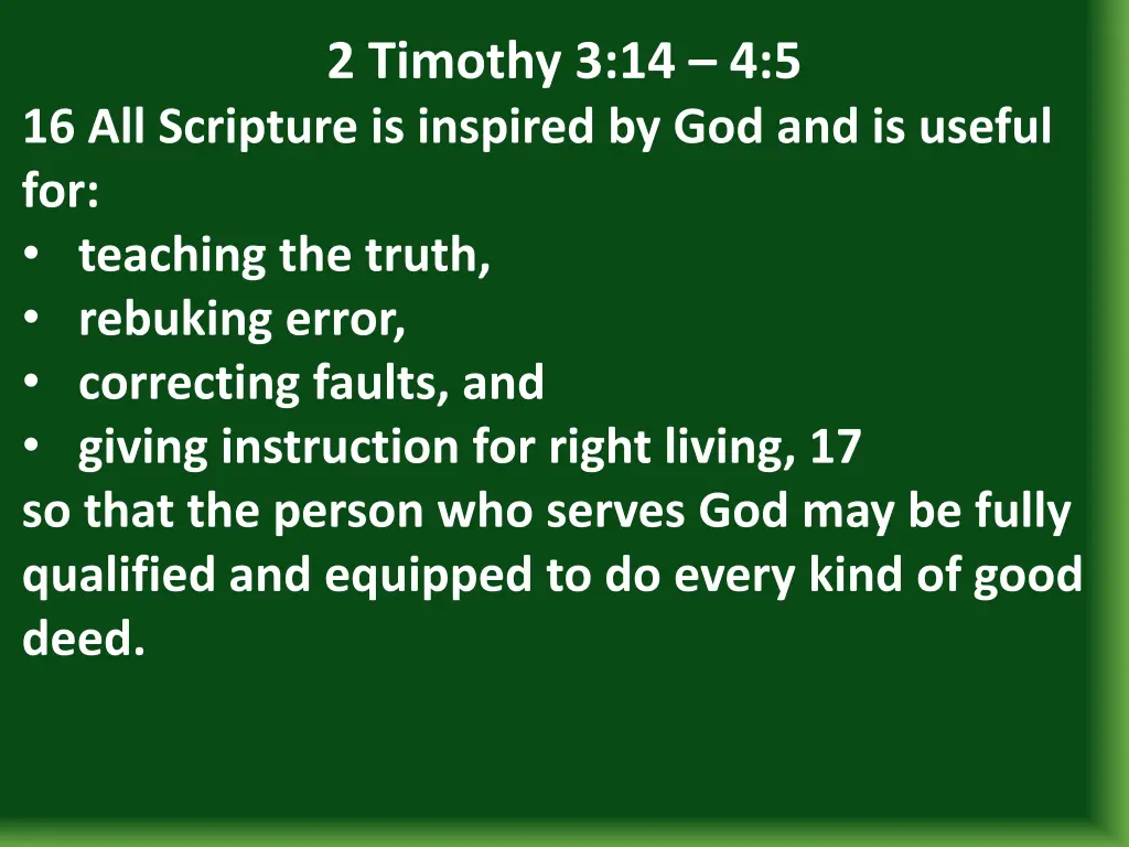 2 timothy 3 14 4 5 1